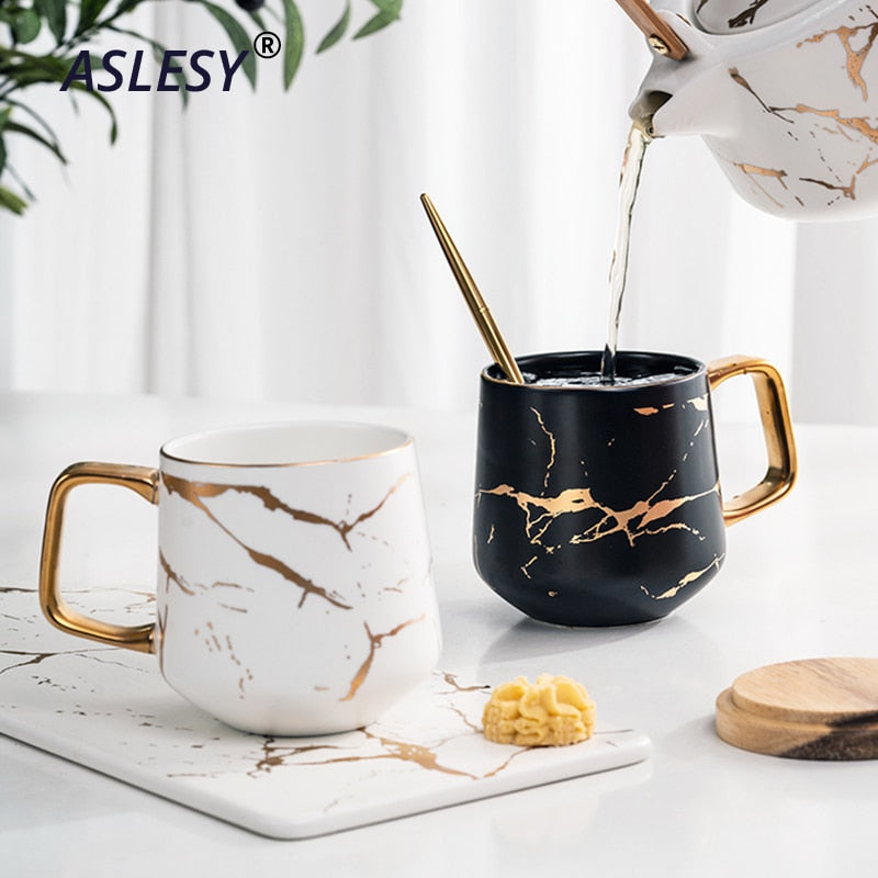 Nordic Marble Coffee Mug
