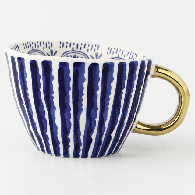 Irregular Ceramic Coffee Mug