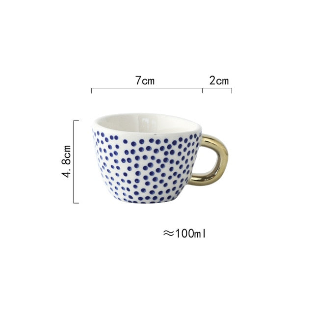 Irregular Ceramic Coffee Mug