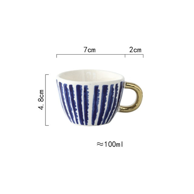 Irregular Ceramic Coffee Mug